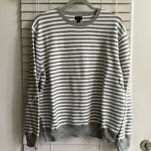 J Crew cotton crewneck sweater